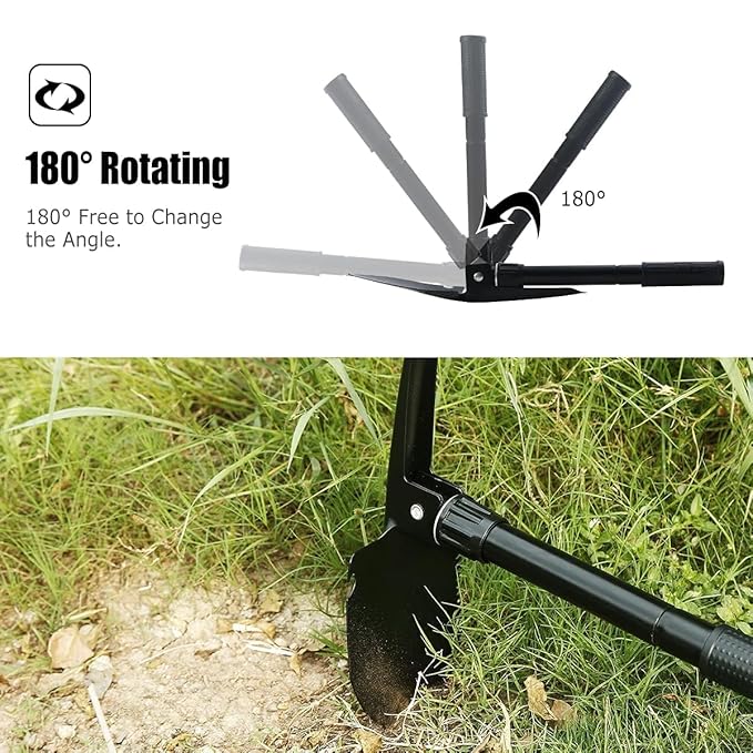 Trenchxio™ 9-in-1 Mini Foldable Showel